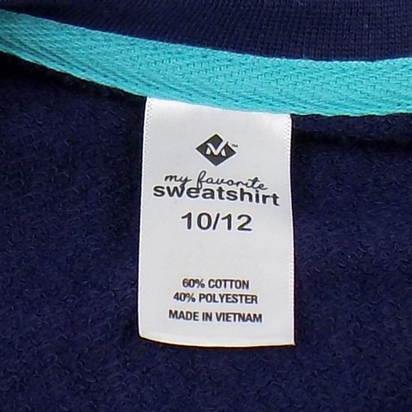 Member's Mark "Over The Rainbow" Flip Flop Embellished Pullover Size 10/12 NWT - Picture 5 of 9